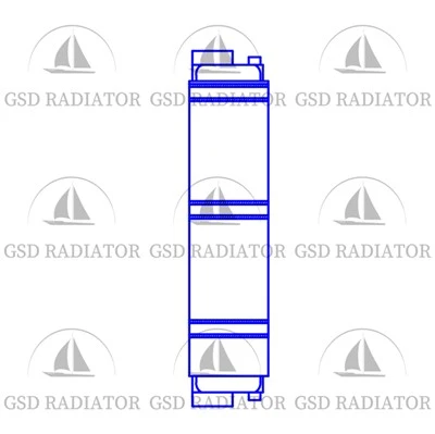 Răcitor de ulei D6R pentru excavator de pisici